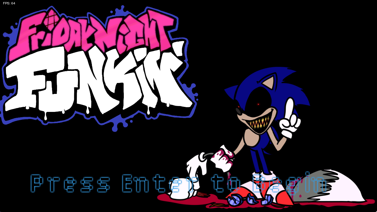 FNF: Sonic.EXE and Sonic Sings Confronting Yourself 🔥 Jogue online