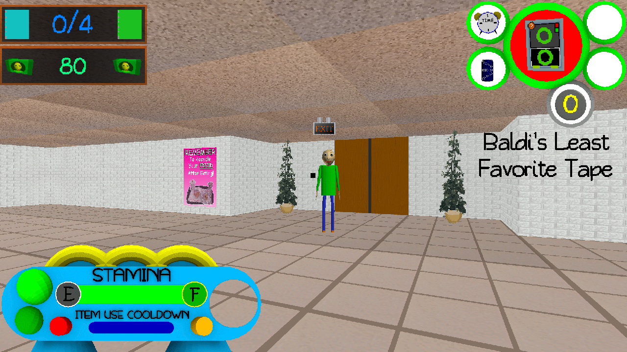 Baldi's Fun New School Plus Alpha 6 (2 Floor Demo