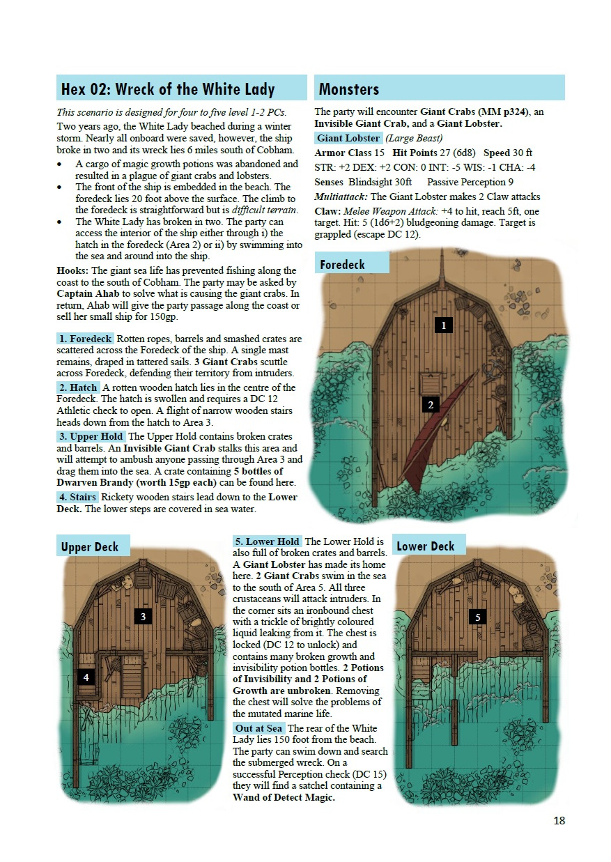 Screenshot 5 for An Explorer’s Guide to Hexcrawls