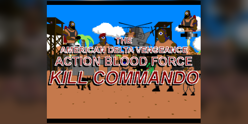 Cover image for The American delta vengeance action blood force kill commando