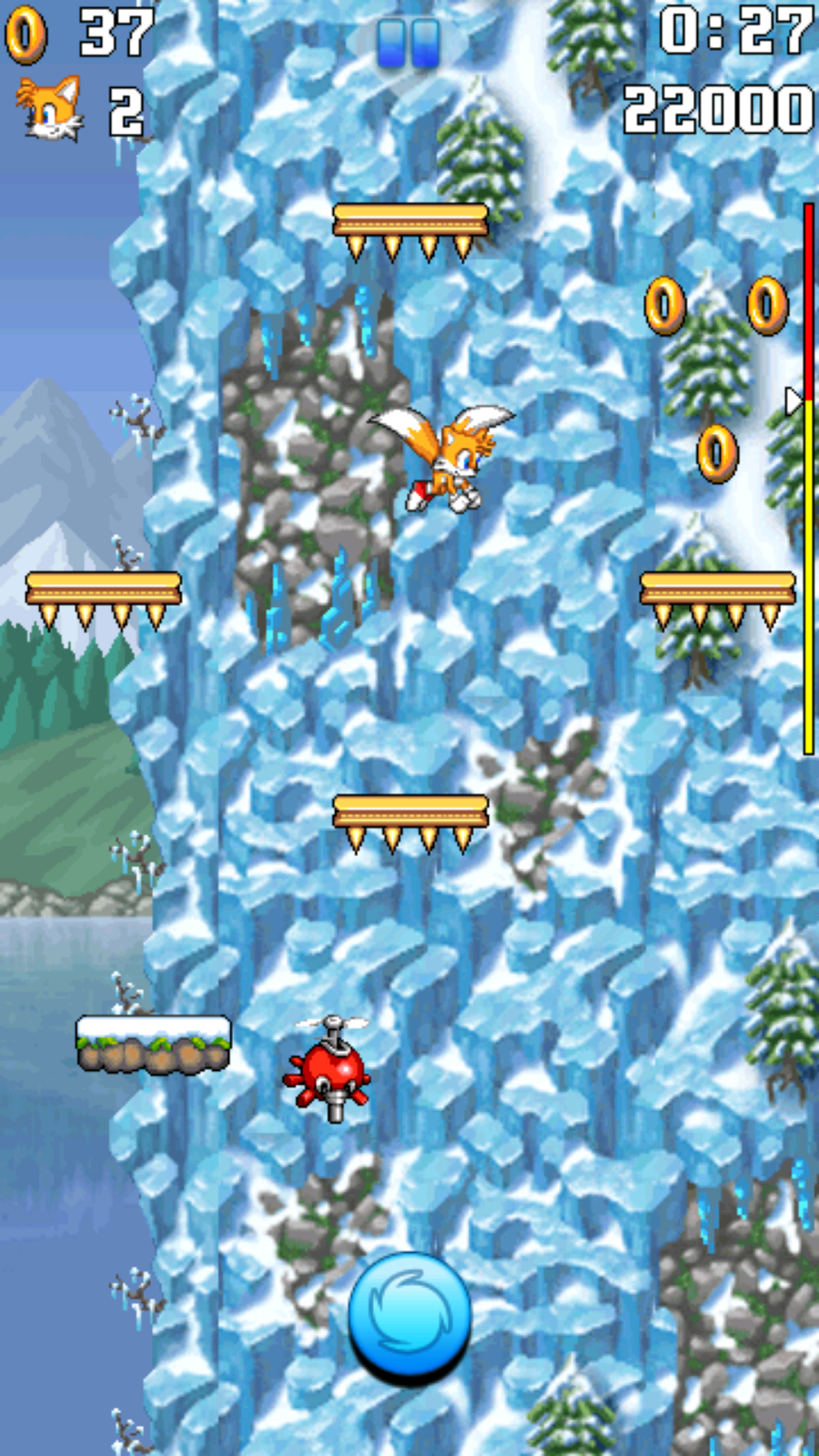 Screenshot 5 for Sonic Jump Revival (Android) - Sonic Mobirev