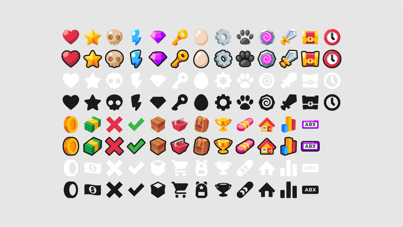 Rhos on X: ⚠⚠ MORE beautiful icons for the next icon pack update  releasing tomorrow 👀 get it now before the price goes up!   #roblox #robloxdev #robloxui #robloxart   / X