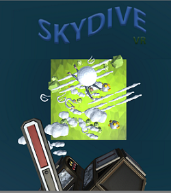 VR skydiver