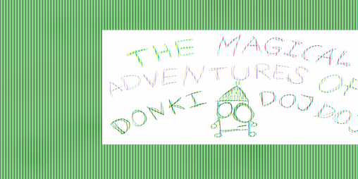 Cover image for the magical adventures of donki doj doj