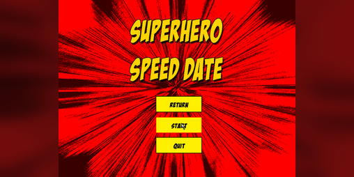 Cover image for Superhero Speed Date
