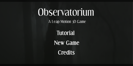 Cover image for Observatorium Leap Game Jam Project