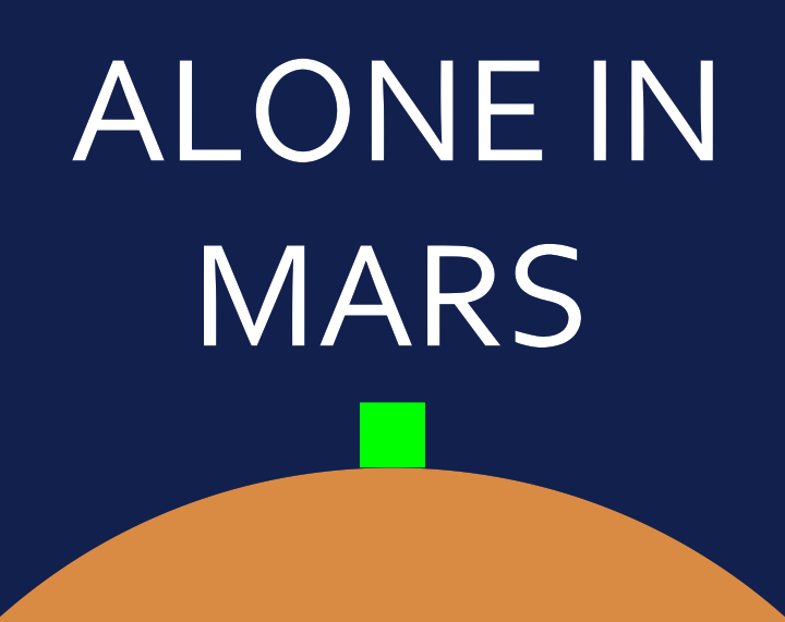 Cover image for Alone In Mars