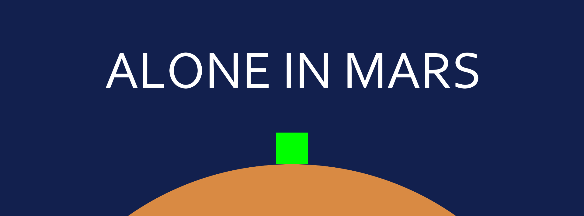 Alone In Mars