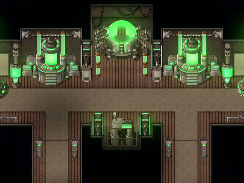 Horror Lab Tile Set KR Mad Science Lab Tileset for RPGs by Kokoro Reflections
