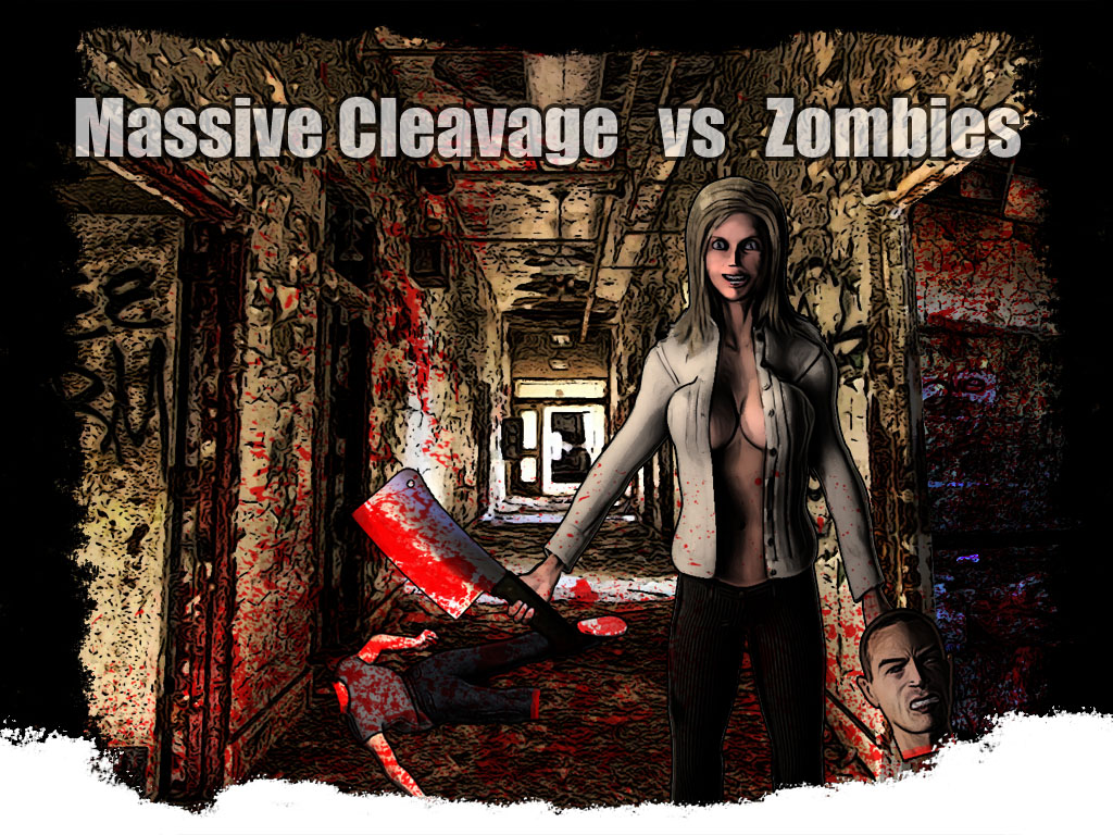 Massive Cleavage vs Zombies