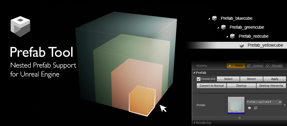 Prefab Tool for Unreal Engine