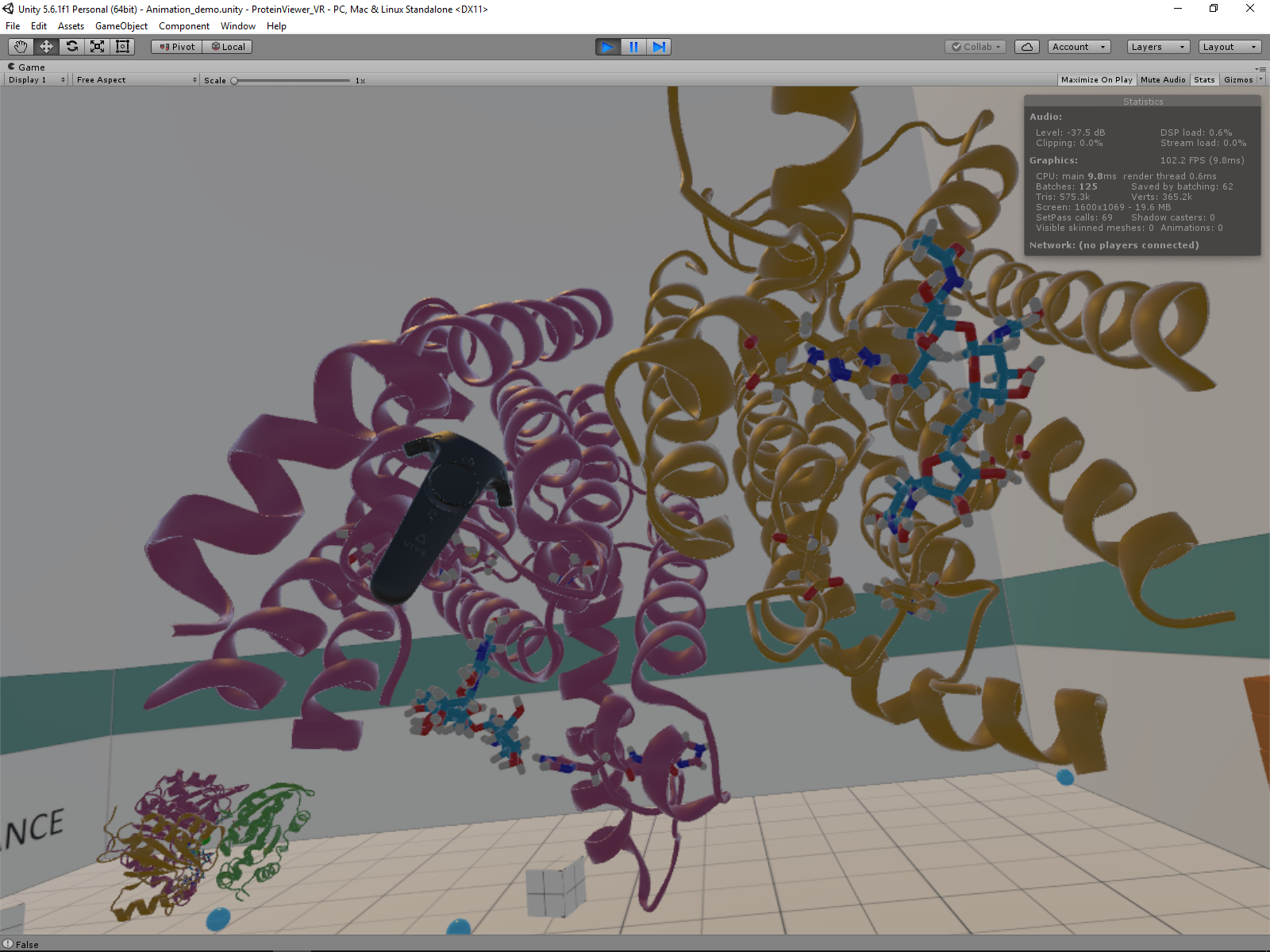 Protein Viewer VR By Erick Ratamero