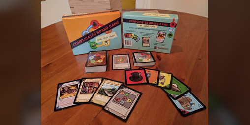 Cover image for Complicated Board Game the Card Game