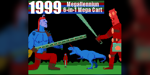Cover image for 1999: Megallennium 6-in-1 Mega Cart