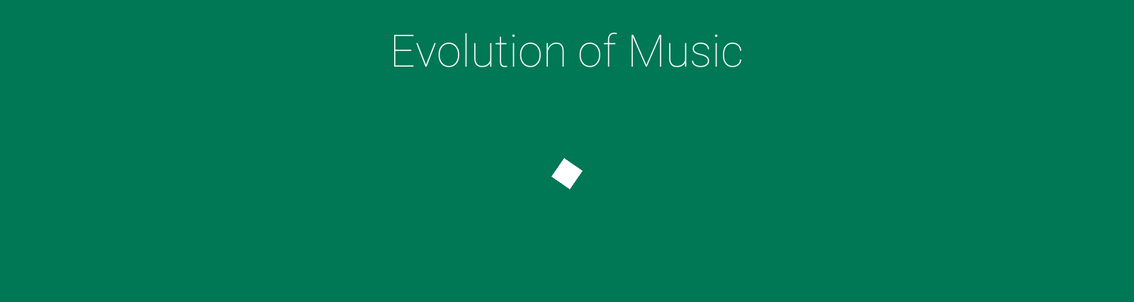 Evolution Of Music