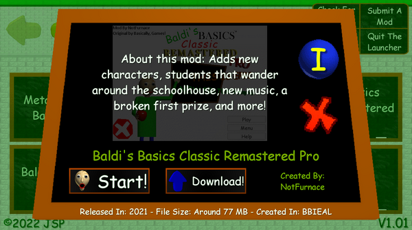 Gab's English Class [Baldi's Basics] [Mods]