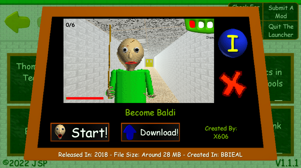 Gab's English Class [Baldi's Basics] [Mods]