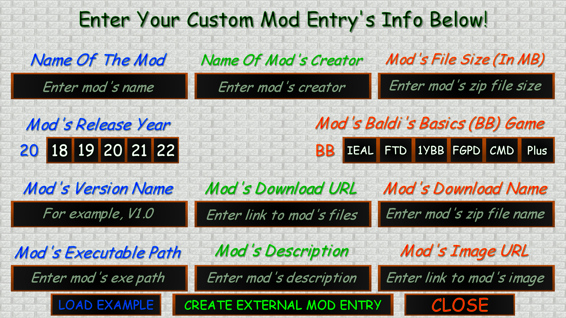 Baldi's Basics Xtra Additions [Baldi's Basics] [Mods]