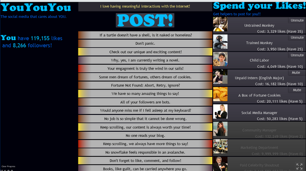 I Finished My Seventh Game Jam Game Cookie Clicker Sorta Social Clicker Itch Io