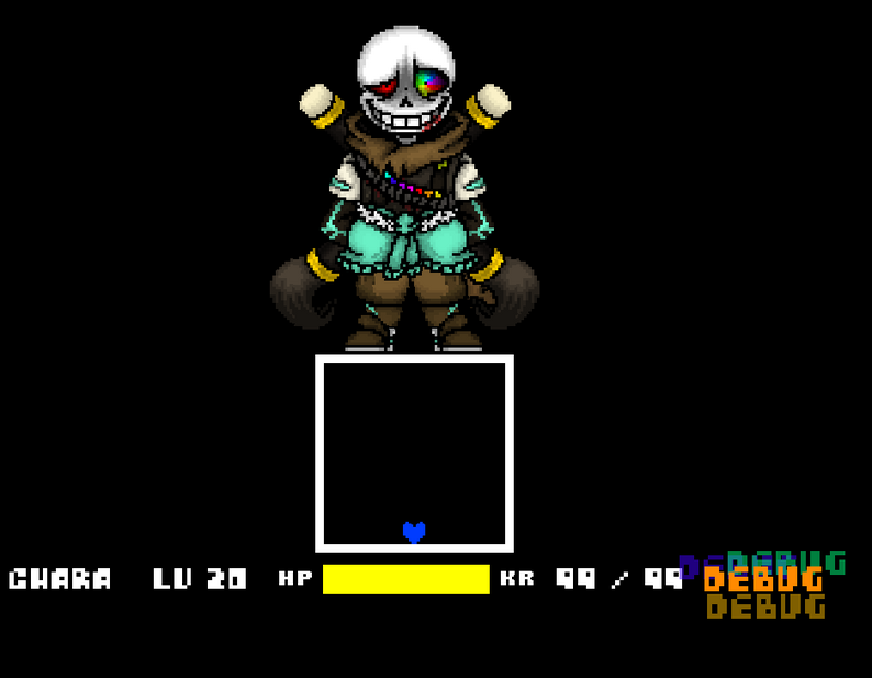 Ink sans battle (unfinished) by NotRig