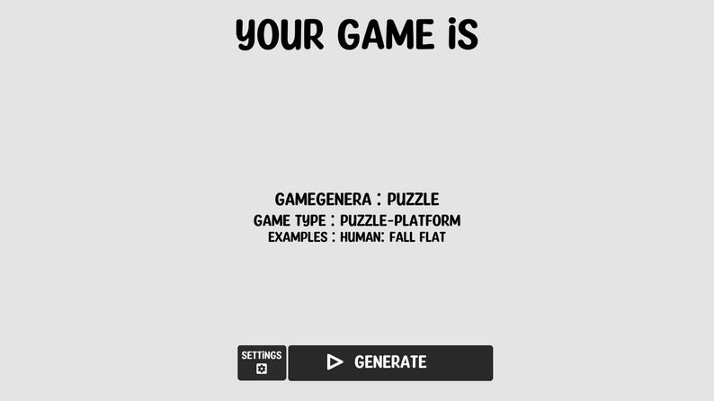 Ultimate Game Idea Generator by eslam980