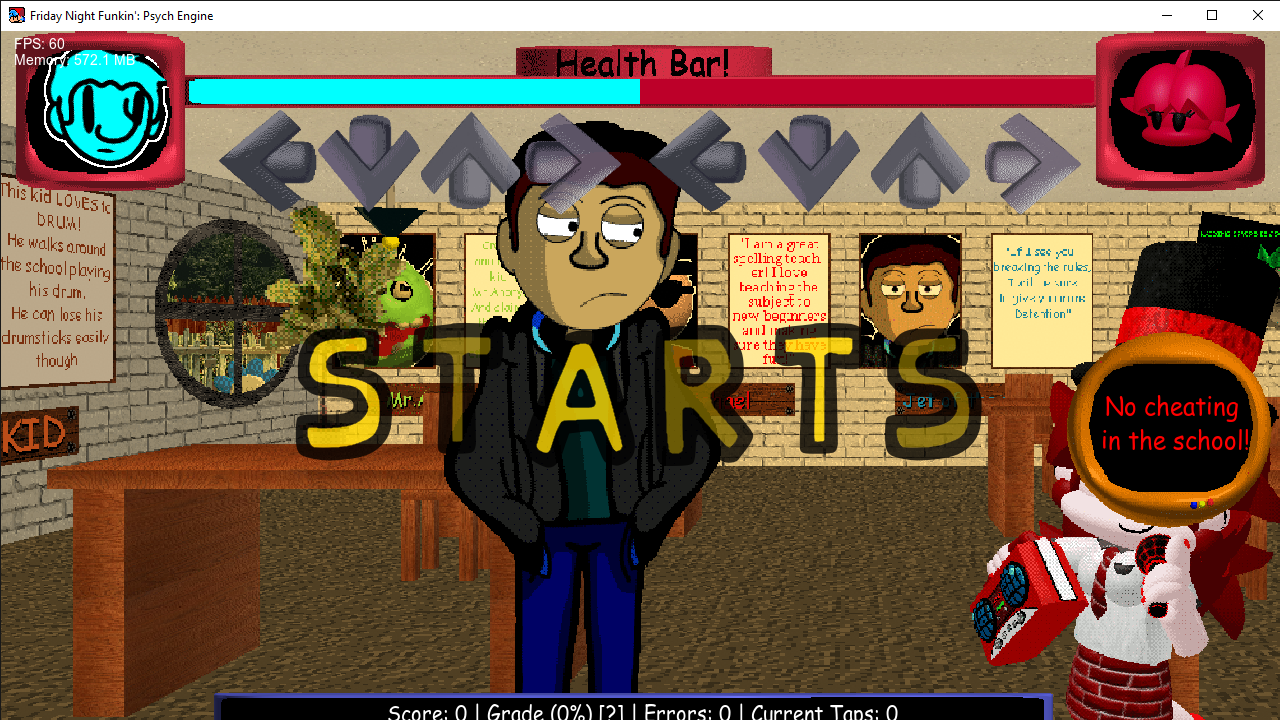 Friday Night Funkin' - Baldi's Basics In Funkin' Demo OST (Windows