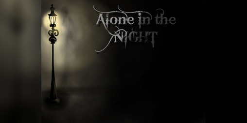 Cover image for Alone in the night