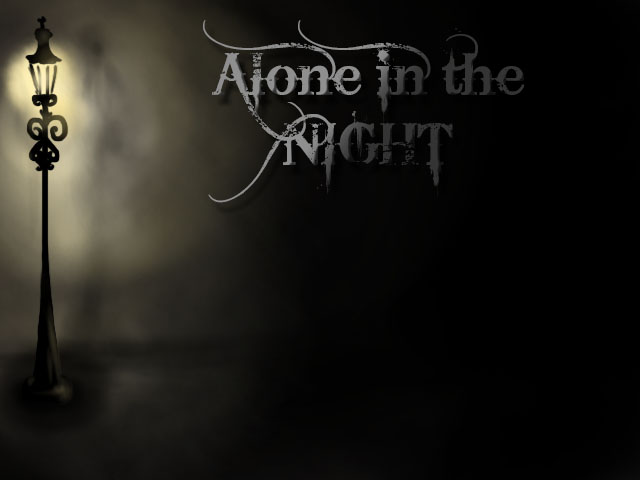 Alone in the night cover