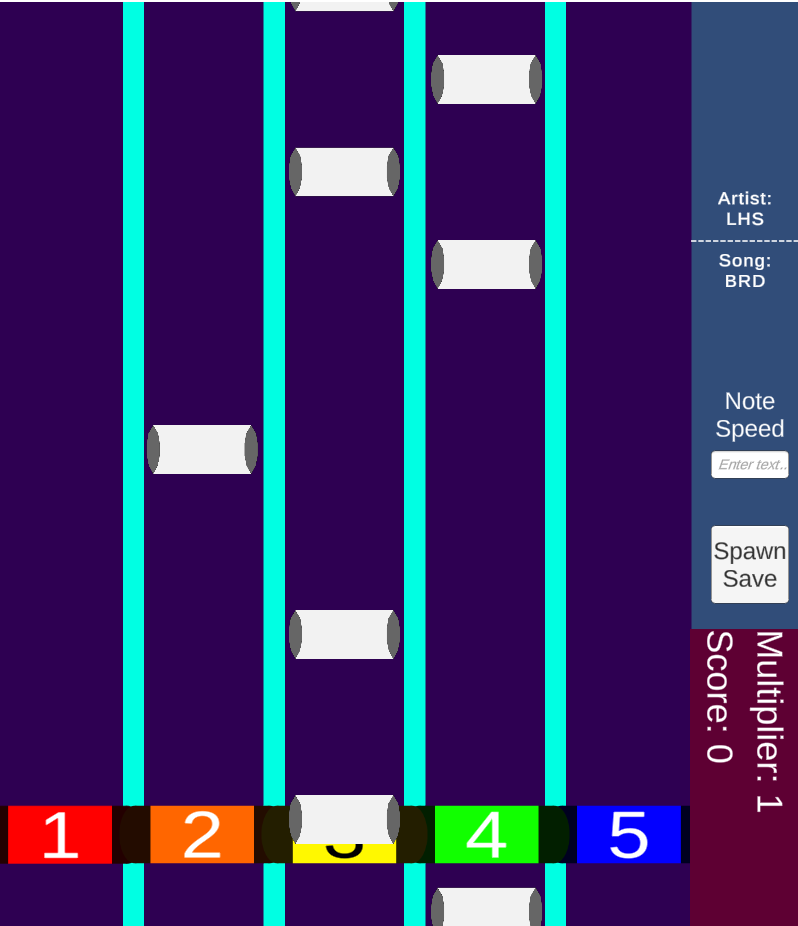 Keyboard Hero by CatAClock