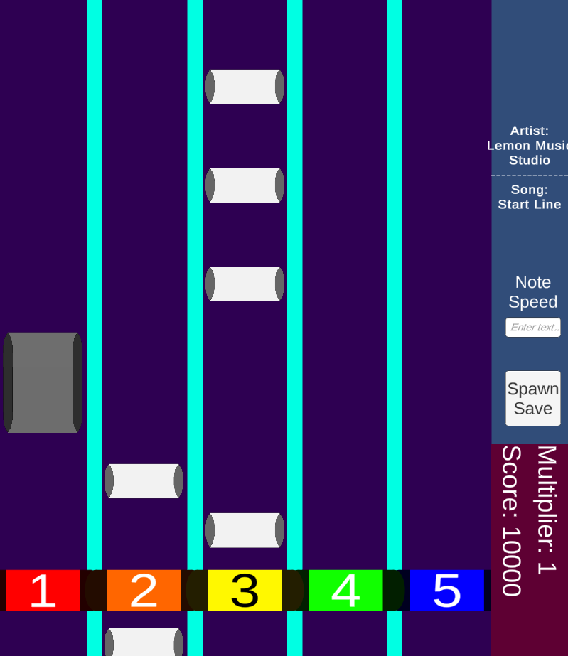 Keyboard Hero by CatAClock