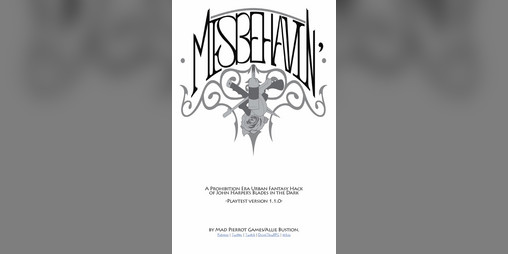Cover image for Misbehavin' (Playtest Version)
