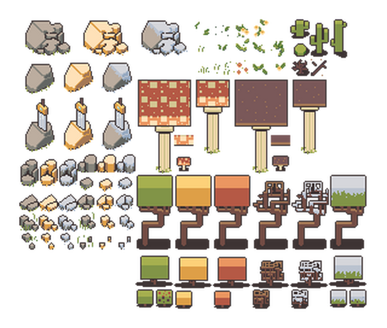 Rpg Tileset Islands 16px by Sr.Toasty