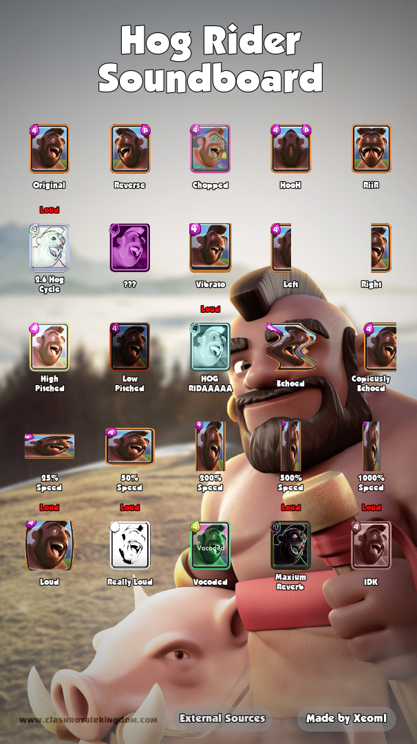 ☊ Clash Royale Soundboard