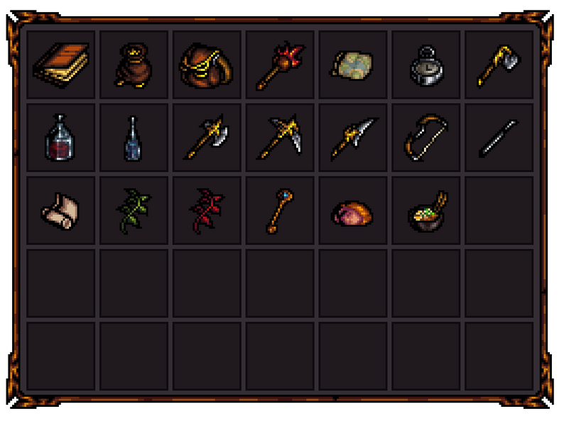 Unique Fantasy RPG Items by Marvyra