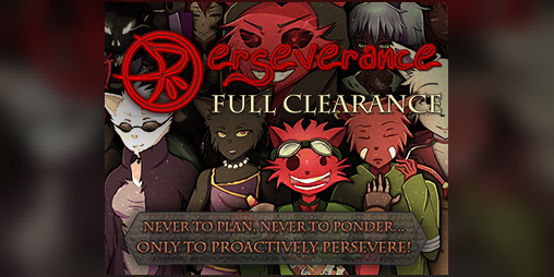 Cover image for Perseverance: Full Clearance!
