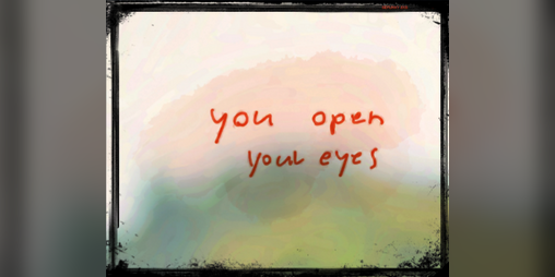 Cover image for You open your eyes