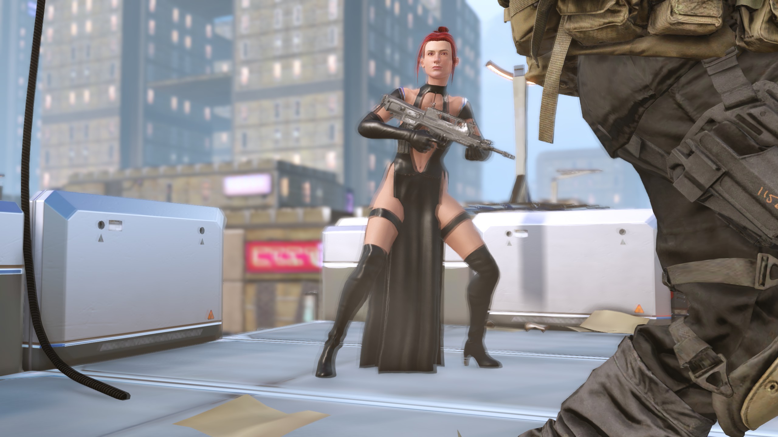 XCom 2: War of the Chosen] BloodRayne: Rayne's Outfit by Carbon