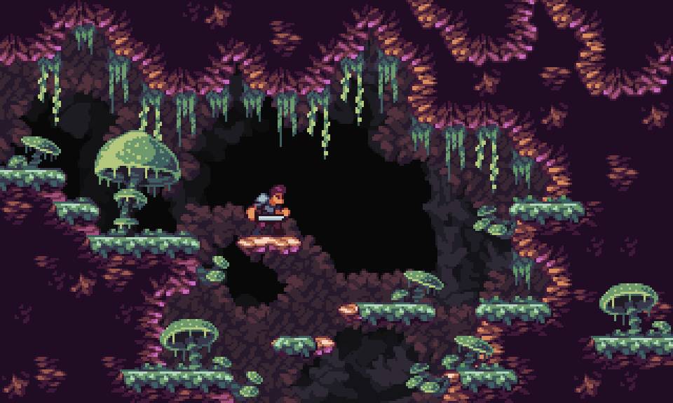 Fantasy Caves - Pixel Art Tileset by aamatniekss