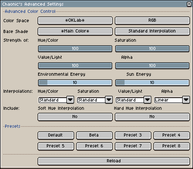 Screenshot 3 for Palette Helper for Aseprite