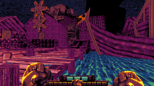 fight knight demo ship dock level