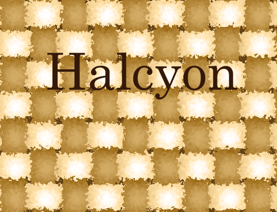 Cover image for Halcyon