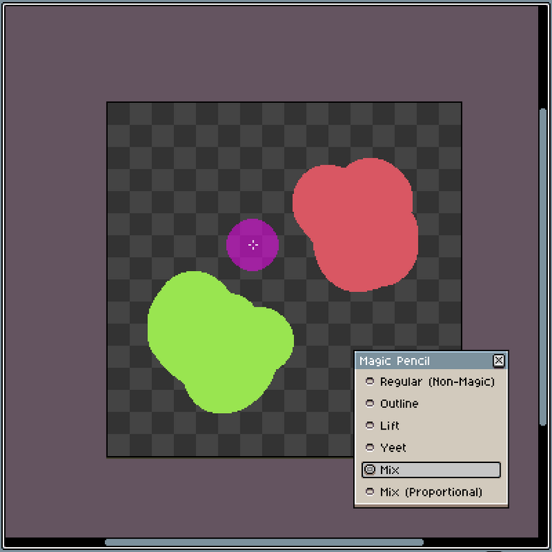 Magic Pencil for Aseprite by Kacper Woźniak