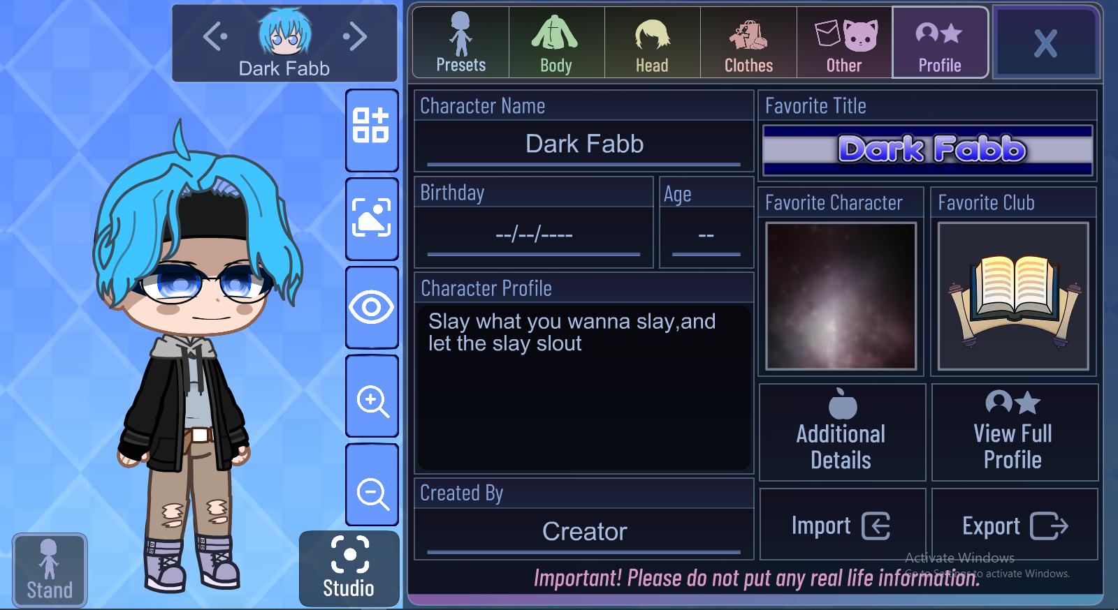 Gacha Nox (noxgacha337) - Profile