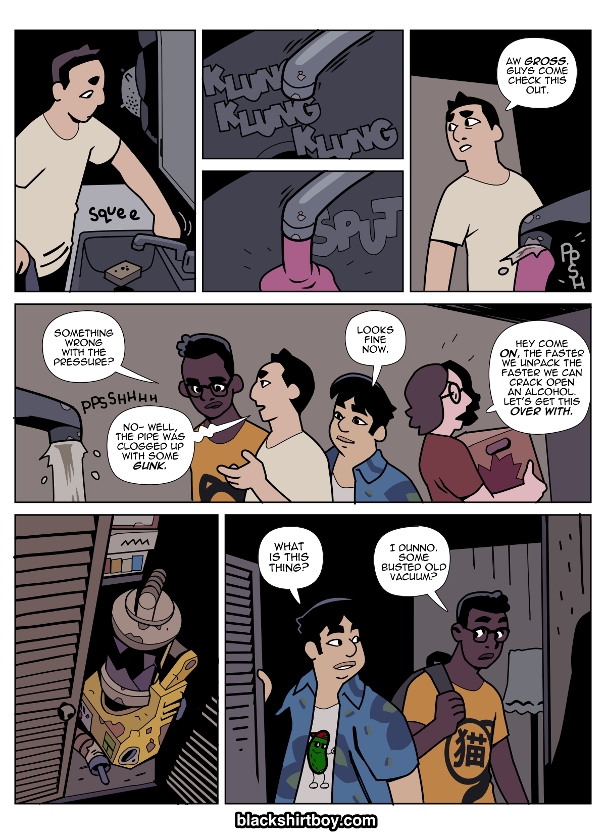 Blackshirtboy comics
