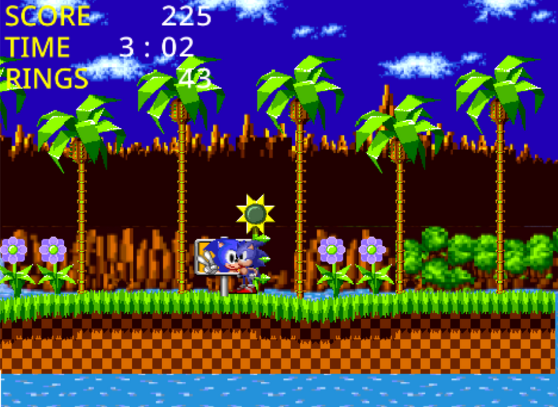 Sonic the Hedgehog 1 (HTML5) by SSE