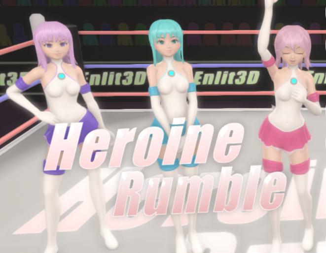Futa Wrestling Porn - Heroine Rumble by enlit3d