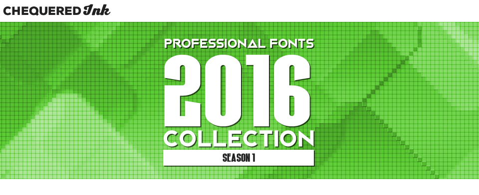Professional Fonts 2016 Collection 1