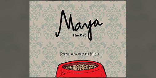 Cover image for Maya - the cat.