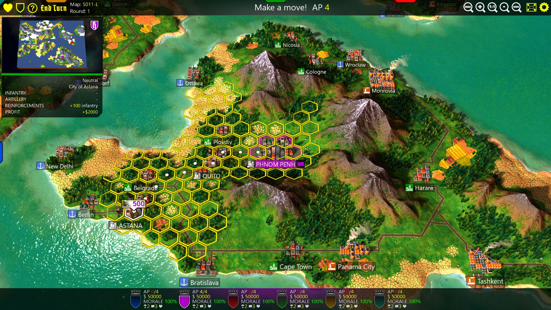 hex strategy games ascension