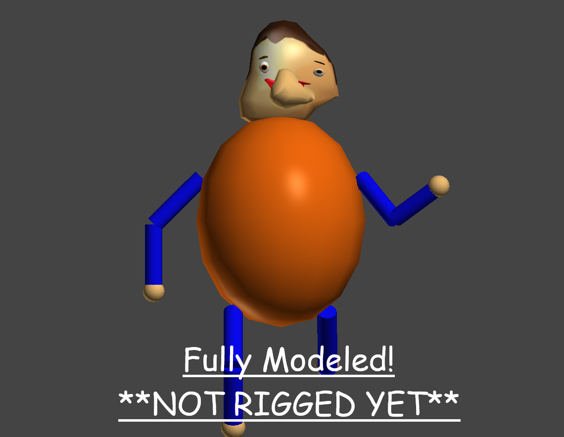 Random Baldi's Basics Characters - Download Free 3D model by  Johnthe3dModeler (@Johnthe3dModeler) [df651cd]